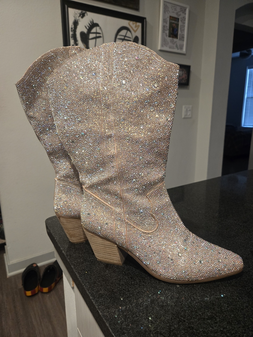 Rhinestone Western Boots - Women's Sparkle Cowboy Boots
